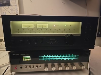 SANSUI TU-717 STEREO TUNER PROFESSIONALLY SERVICED AND READY TO GO VIDEO INC