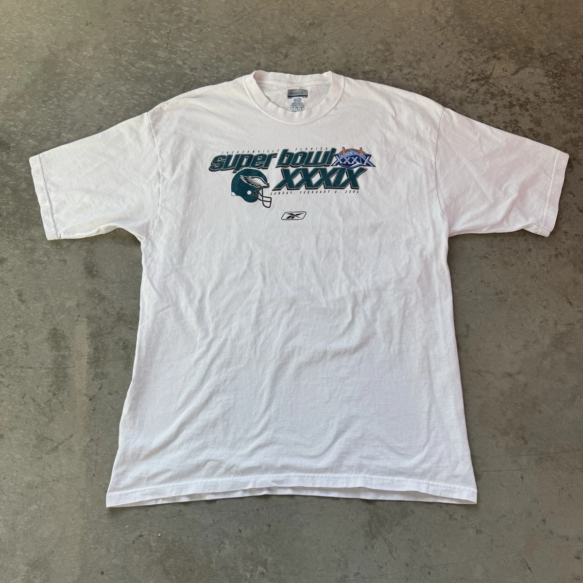 NFL スーパーボウル 2005 ペイトリオッツ イーグルス Tシャツ NFL スーパーボウル 2005 ペイトリオッツ イーグルス Tシャツ 2005