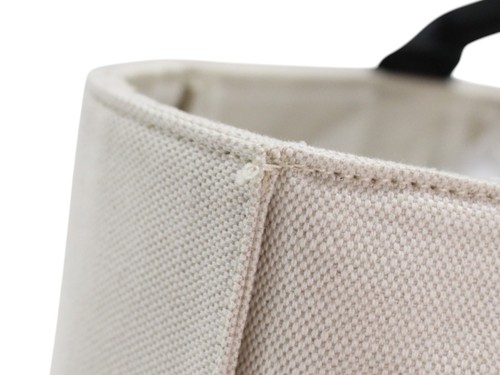 BOTTEGA VENETA Arco Tote Bag Canvas x Leather White x Black Women's Men's Unisex - Picture 10 of 17