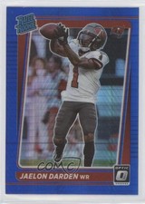 2021 Panini Donruss Optic Rated Rookie Blue Hyper Prizm Jaelon Darden #234 0vk6