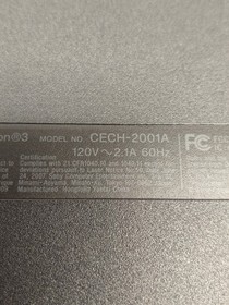 Ps3 Slim CECH-2001A - Controller & Charging Cable, Power Cable, 4 Games - Tested