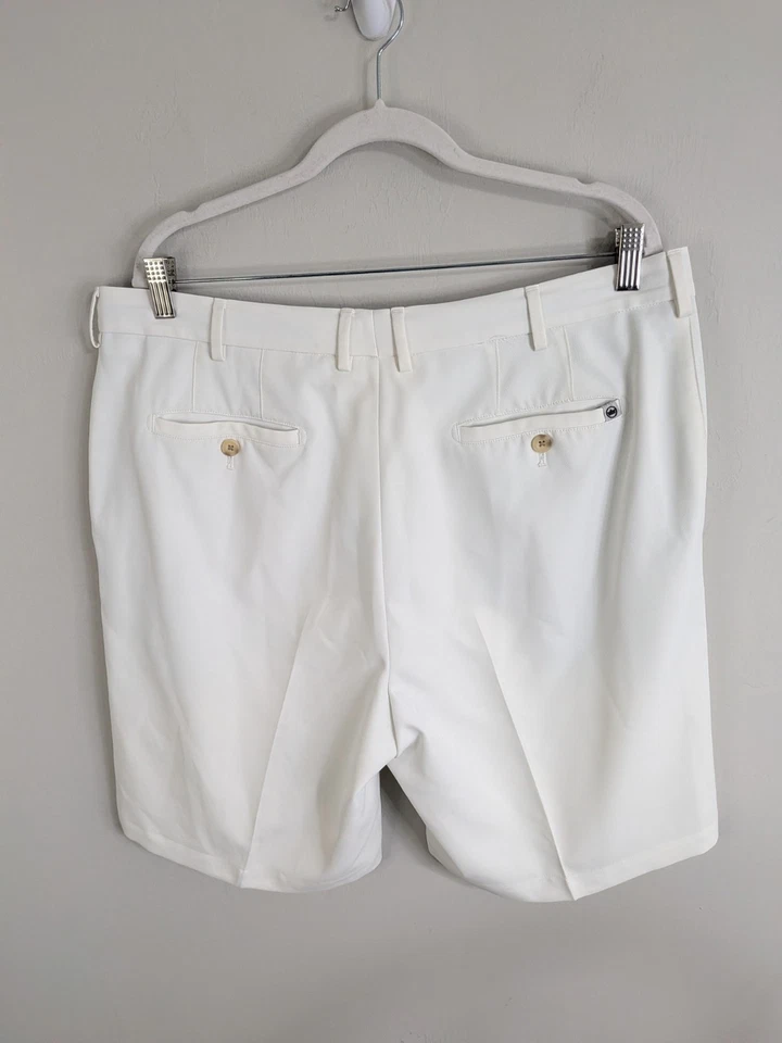 Pantalones Cortos Chinos Peter Millar Para Hombre 38 Blanco Informal Algodón Preppy Foto 4 de 4