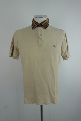 ETRO MILANO HERREN POLOSHIRT GR M T-SHIRT MAN MADE IN ITALY 100% BAUMWOLLE SAMT