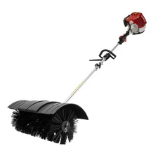Gas Handheld Sweeper, 2 Stroke 52CC 1.25KW Portable Held Gas Power Broom Air ...