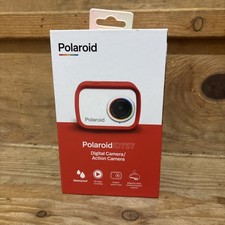NEW Polaroid iD757 Waterproof Digital Camera Action Camera Red HD Video