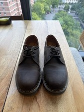 New Dr. Martens 1461 Crazy Horse Leather Dark Brown Shoes US Men 8 / Women 9
