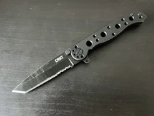 CRKT M16-10KS Pocket Knife Frame Lock Combo Edge Tanto Blade 
