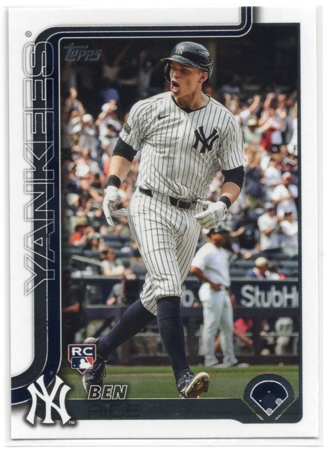 2025 Topps Series 1 - Ben Rice #337 (RC)