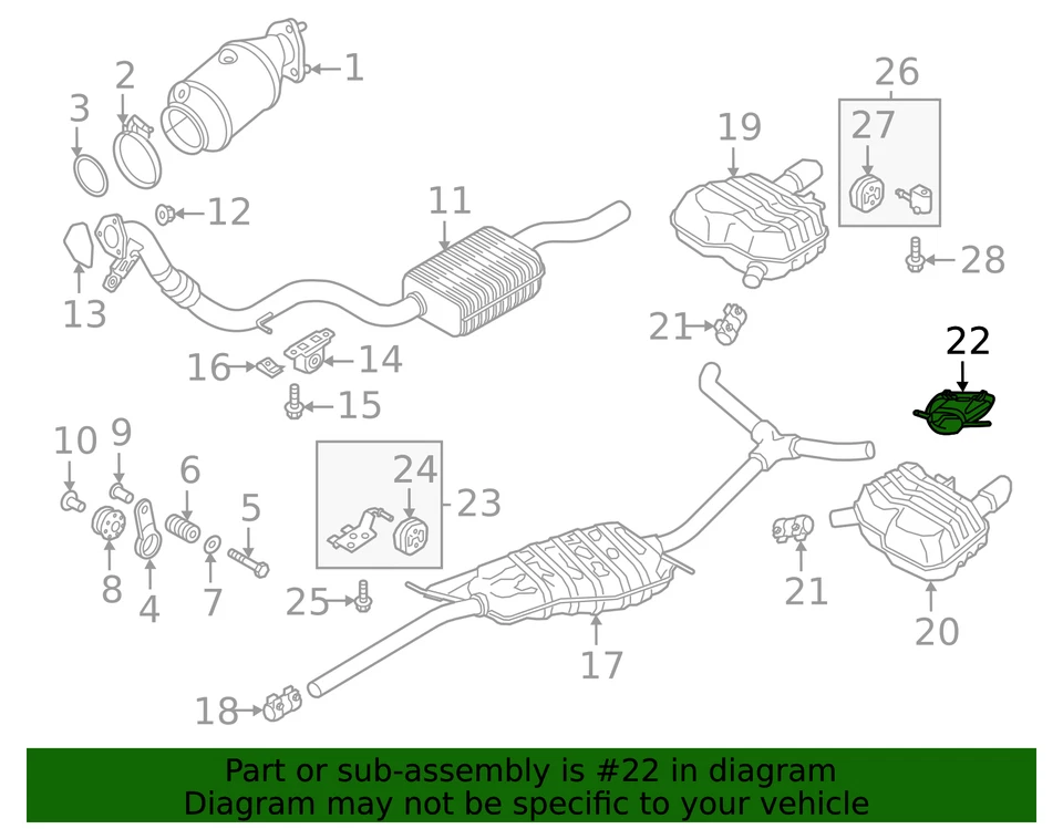 Puntas difusora originales Audi 8W0-253-825-L Foto 2 de 2
