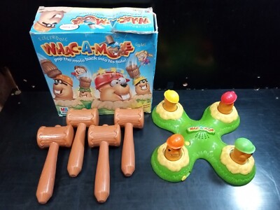 2004 Whac-A-Mole Electronic Game by Milton Bradley TESTED 4