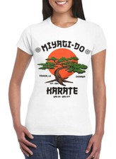 T shirt Miyagi Do Karate Kid Donna Bambino Camiseta Cobra Kai Maglietta Serie