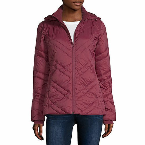 nwt xersion water resistant puffer jacket hooded lightweight jacket