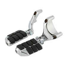 Passenger Foot Pegs Footrest Mount Fit For Harley Sportster XL883 XL1200N 04-13