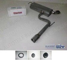 Klarius Auspuff Endtopf + Anbauteile für Toyota Celica 1.8 16V VT-i 1999-