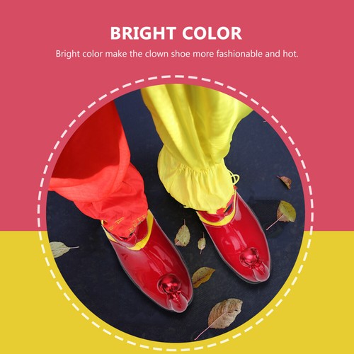 Scarpe Da Corno Magiche Uomo Bambino Grandi Clown Accessori Per Costumi - Foto 4 di 12