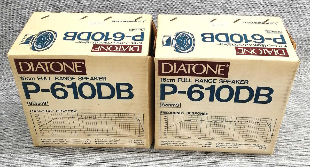 DIATONE P-610DB Full Range Speaker Pair Very Good from JP | eBay DIATONE P-610DB Full Range Speaker Pair Very Good from JP | eBay