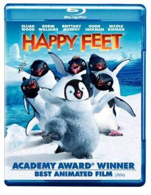 Happy Feet [Blu-ray] - Blu-ray By Robin Williams,Nicole Kidman - GOOD