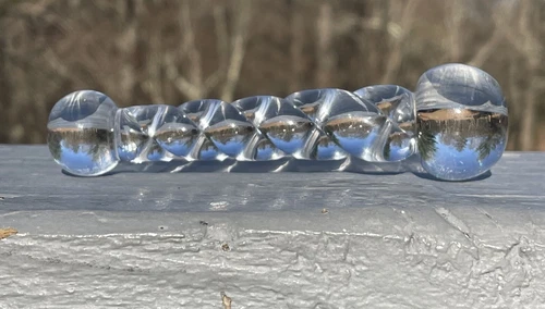 Fine & RARE Mid-Century Modern Steuben Cocktail Muddler Barware Art Glass