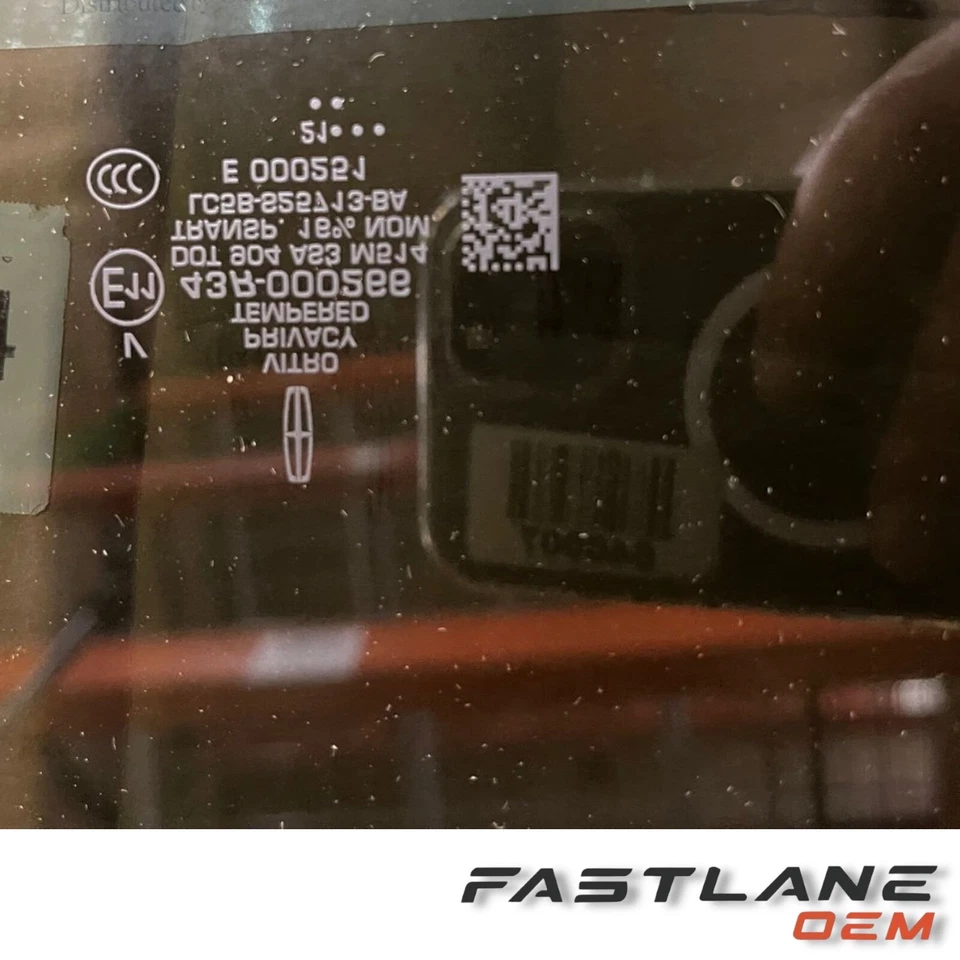 Lincoln Aviator 2020-2023 puerta trasera izquierda cristal nuevo OEM LC5Z-7825713-F Foto 3 de 4
