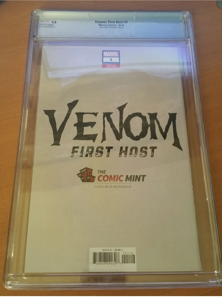 毒液第一主机1 Mayhew NYCC独家维珍第一应用程序Tel-Kar漫画CGC 9.8 — 第 2/3 张图片