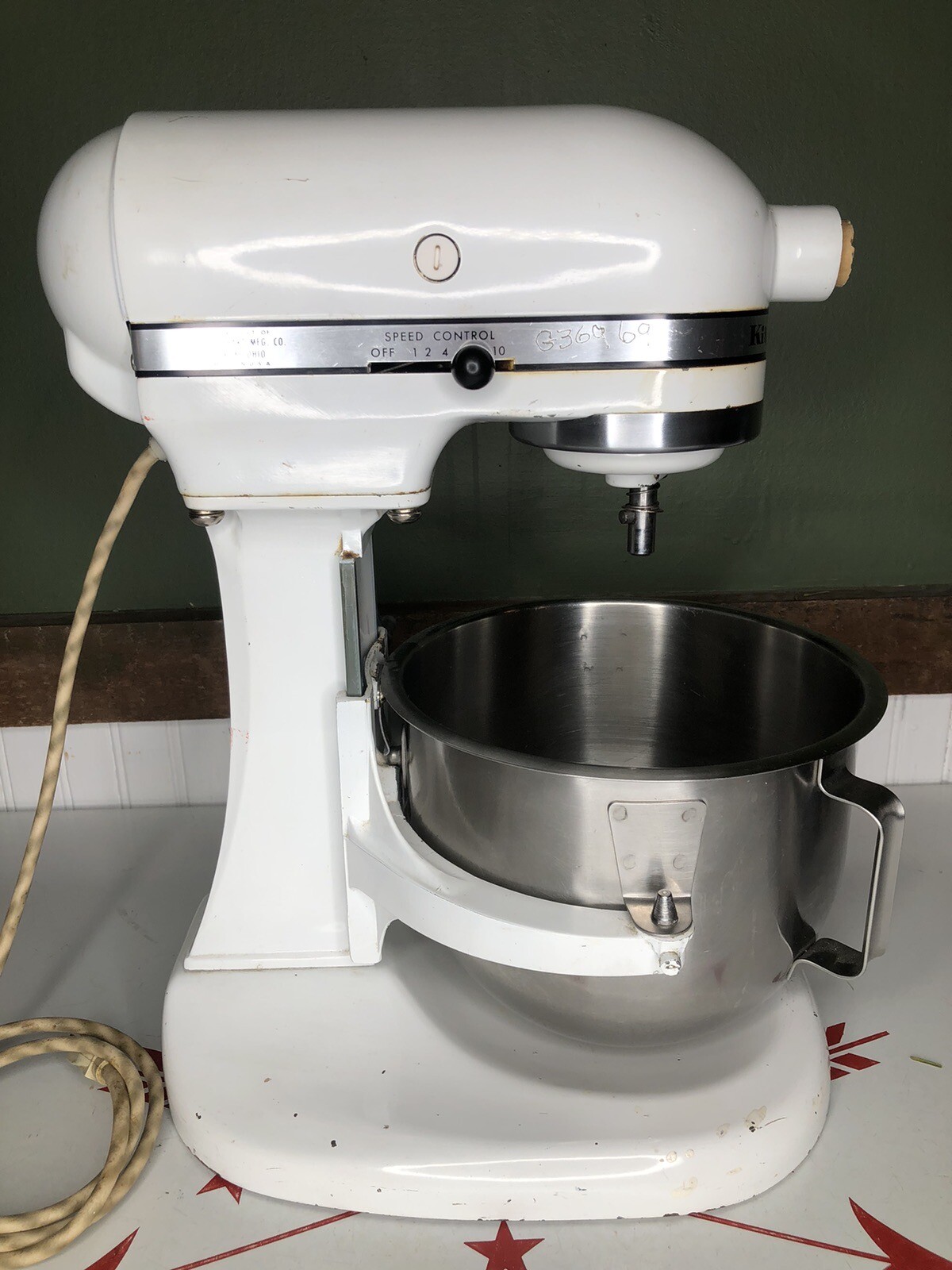 Vintage Hobart Kitchenaid Mixer K5a eBay