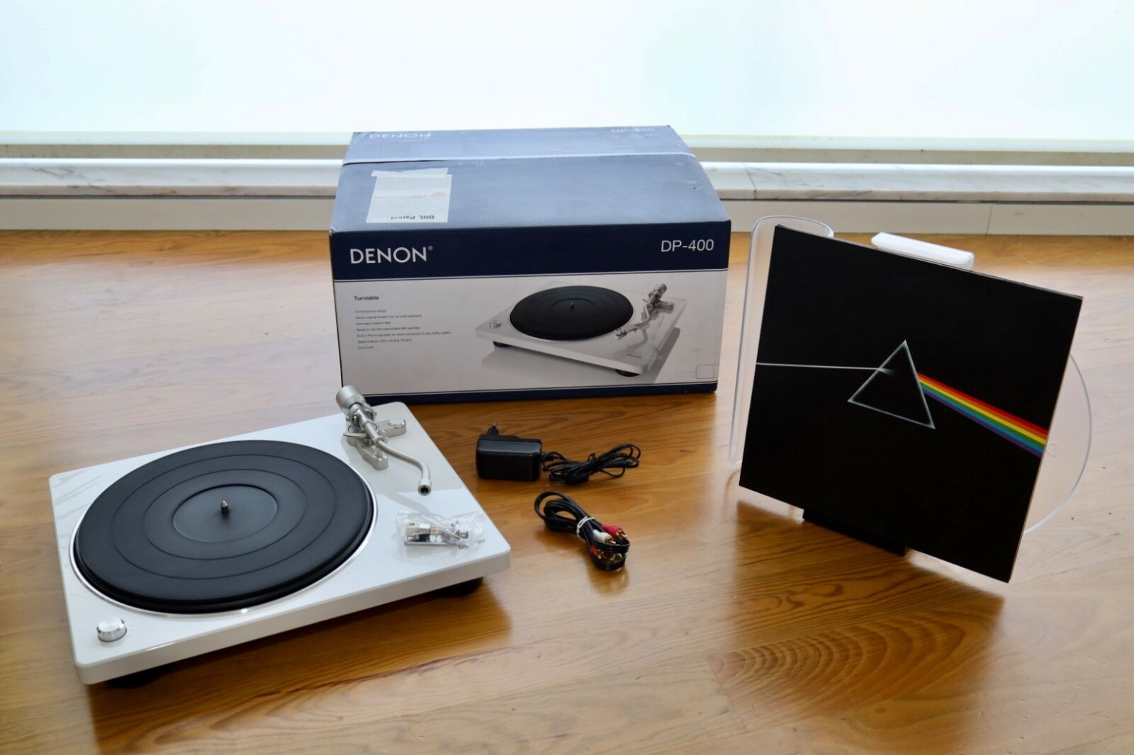 Tocadiscos Denon Dp 400 Color Blanco