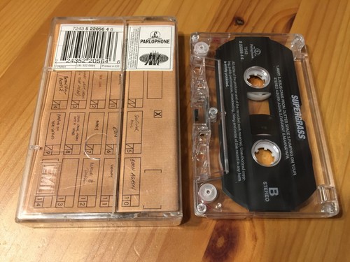 Supergrass S/T Cassette Tape (EMI 1999) Rock 90s - Picture 2 of 3