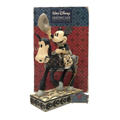 Disney Showcase Collection Mickey Mouse Howdy Pardner Statue by Jim Shore FLAWED