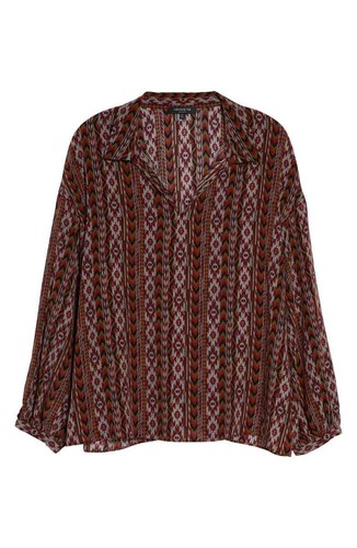 LAFAYETTE 148 NEW YORK Delora Print Silk Blouse (size L) - Picture 7 of 7