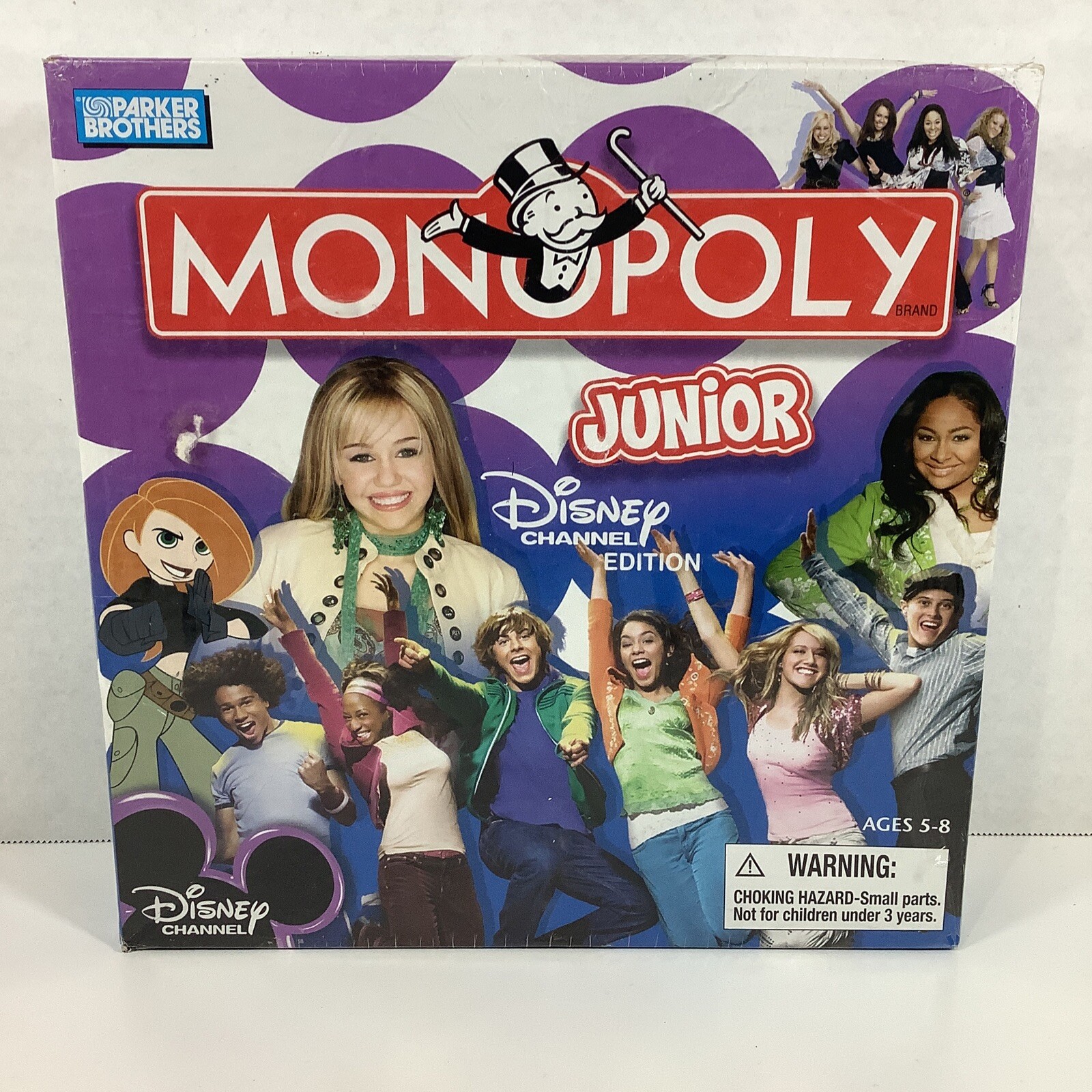 New Monopoly Junior Disney Channel Edition Family Kids Board Game