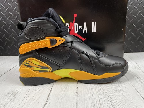 Größe 8,5 - Neu Damen Air Jordan 8 Retro ""Taxi"" gelb und schwarz CI1236-007 - Bild 10 von 12