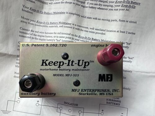 MFJ 323 Keep it Up battery Maintainer - Foto 4 di 6