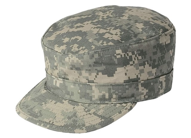 Military US Army ACU Patrol Cap Fatigue Hat Universal Camo EBay