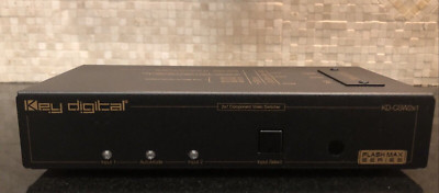 Key digital KD-CSW 2x1 Flash max Series Video Switcher Perfect Working Condition