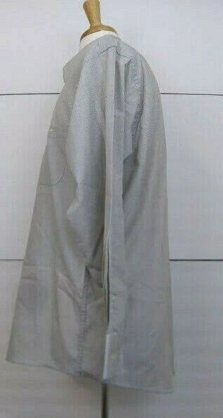 Pierre Cardin Shirt Mens Size 18 Beige Button Down Casual Long Sleeves Collar - Image 3 of 4