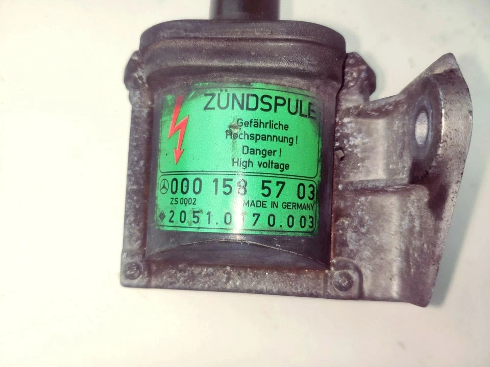 Mercedes-Benz 400 SE 1992 motor bobina de encendido paquete de encendido 0001585703 C11 Foto 2 de 4