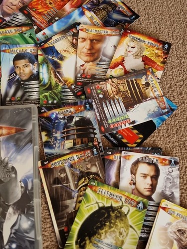 Doctor Who Buch, DVD, Karten Konvolut 11 Taschenbücher 7 Hardcover, Battles In Time Karten - Bild 19 von 20