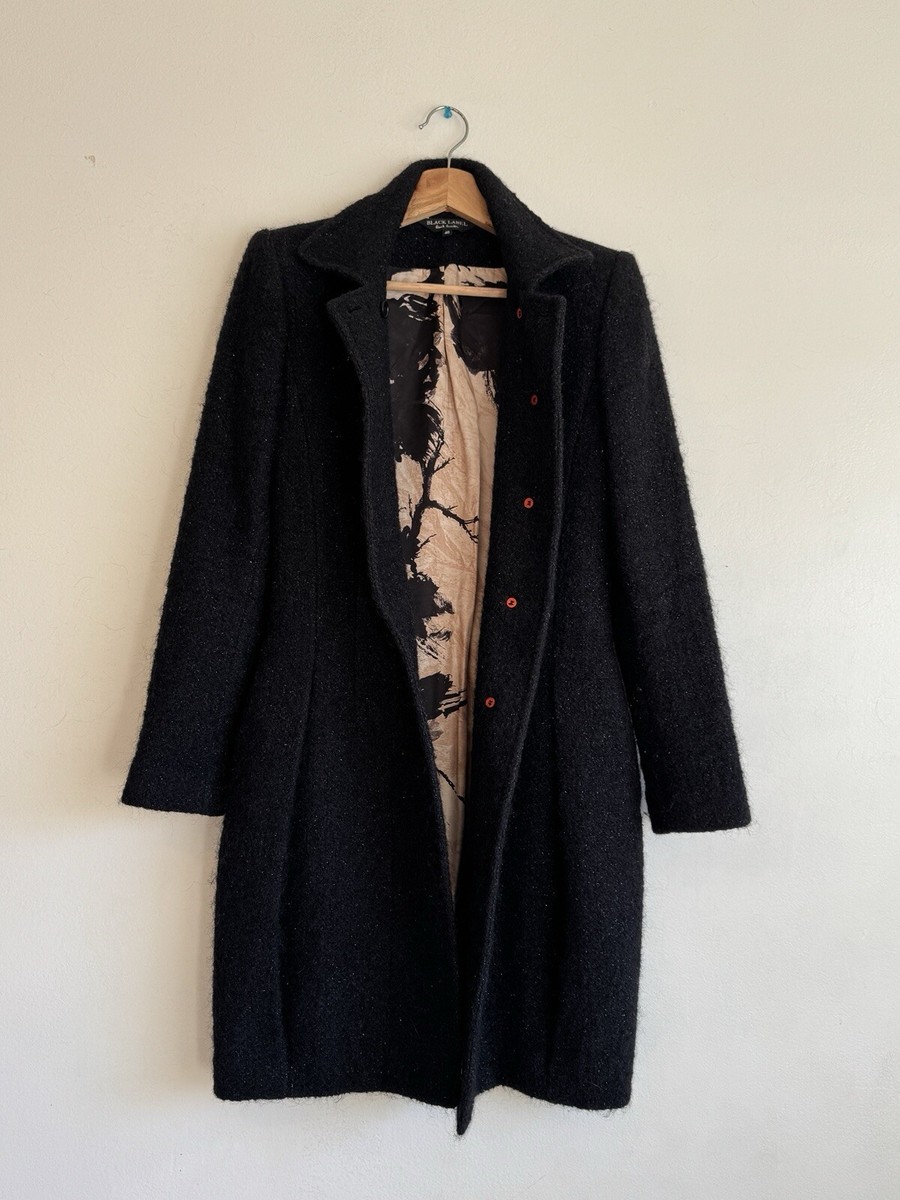Paul Smith Black Label Coat Mohair, Alpaca, Virgin Wool View 4