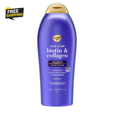 Thick & Full+ Biotin & Collagen Volumizing Nutrient-Hair Shampoo 25.4 Fl. Oz