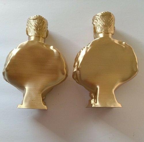 Set 2 Statues 5" Donald J Trump God Emperor Bust 45th President 3D MAGA 2024 - Picture 3 of 21