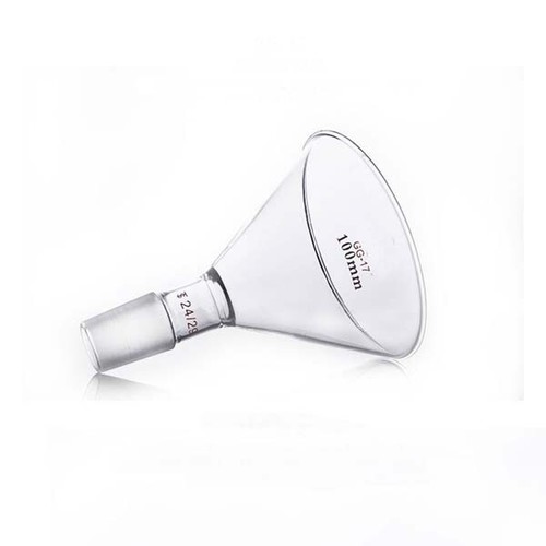 Wholesale 50mm - 150mm Transparent Glass Funnel with Standard Joint for Flask GB - Picture 3 of 10