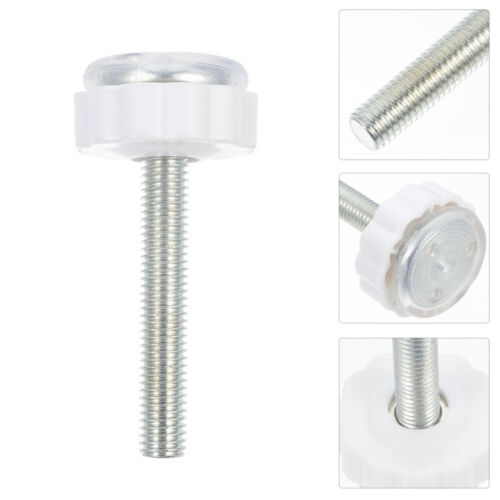 4 PCS Bolt Fittings Steel Core Screw ABS Plastic Gate - Picture 1 of 15