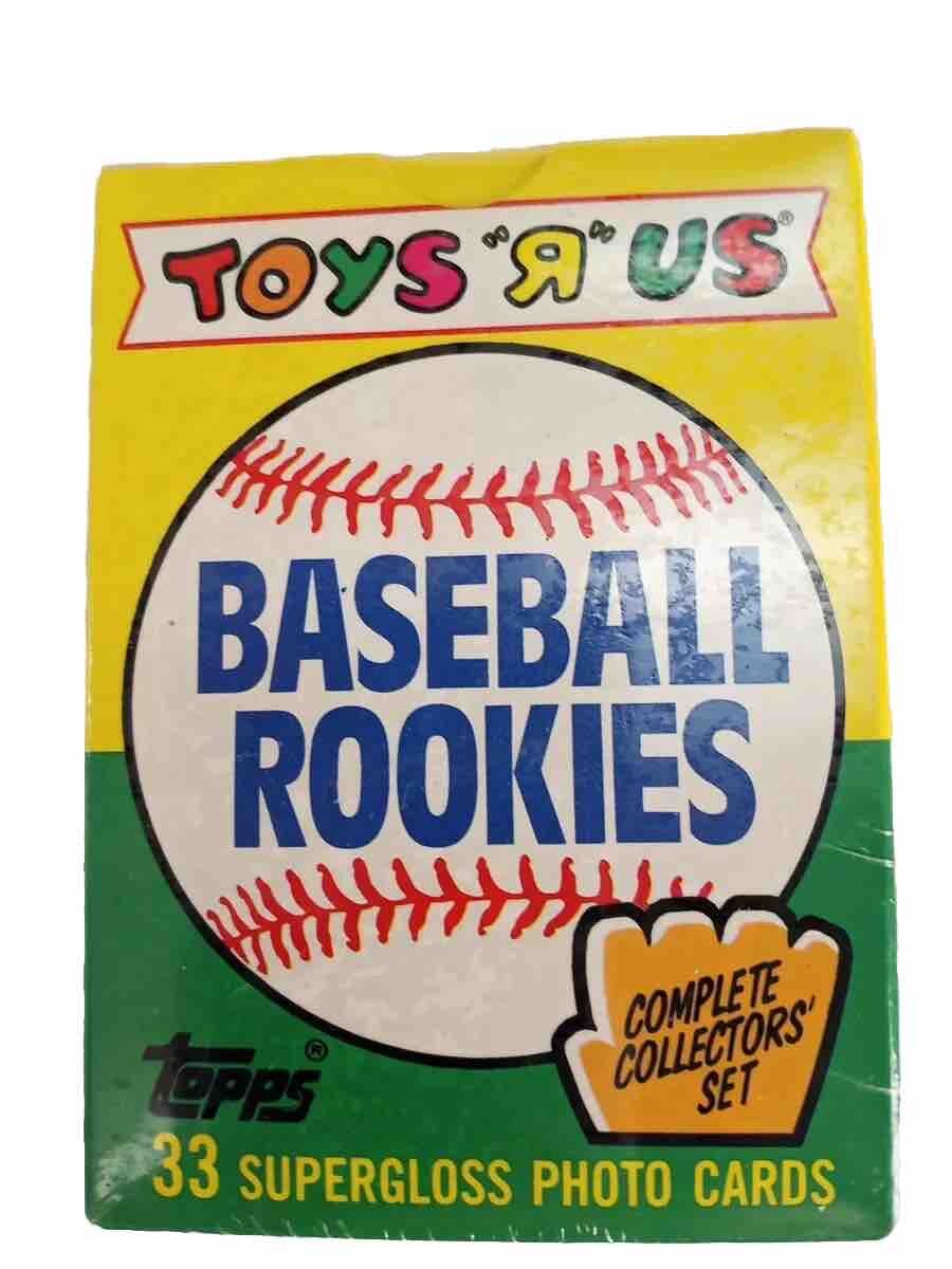 1989 Topps Toys R Us Baseball Rookies Sealed Complete Set Alomar Rc M