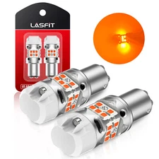 LASFIT 1157 2357 LED Front Turn Signal Bulbs Error Free for Acura RDX 2007-2012