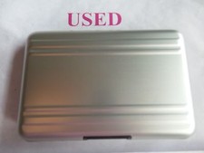 1pc USED Generic Brand Grey Hard Storage Case for SD / Mini SD