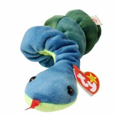 ty beanie baby HISSY snake new with tags