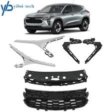 Fit For Chevrolet Trax 2023-2024 Front Grill Bumper Grille Chrome Frame Assembly