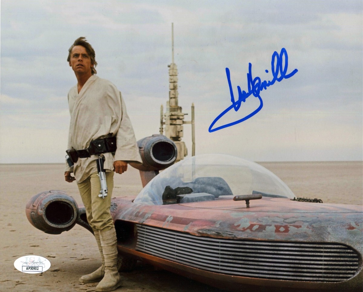 Mark Hamill Auto starwars