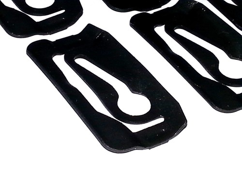 68-72 GM Front Windshield Rear Window Reveal Moulding Molding Trim Clips 15pc JJ - Picture 7 of 8