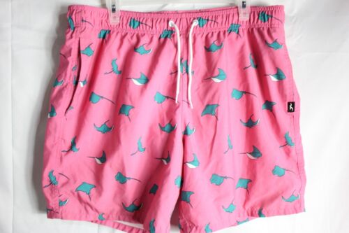Hollister mens XL swim trunks Pink With Pockets - Picture 1 of 4